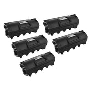 Set of 5 Compatible Lexmark 521H High Yield Black Toner Cartridges (100,000 Pages)