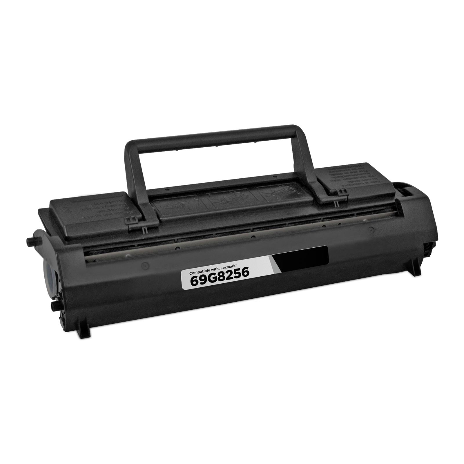 Remanufactured Lexmark 69G8256 Black Laser Toner Cartridge