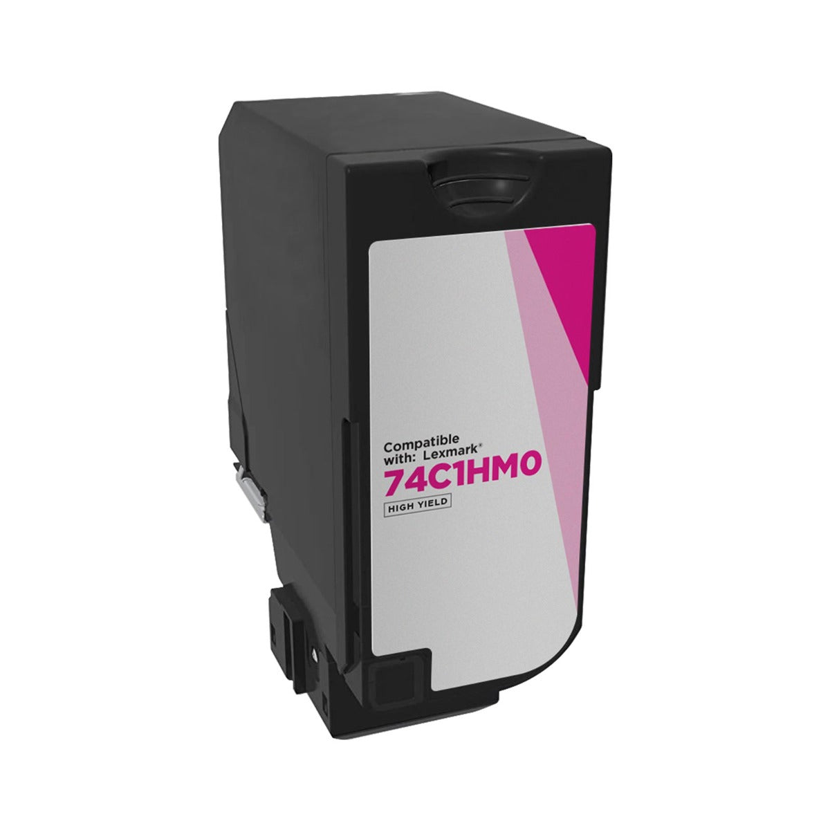 Compatible Lexmark 74C1HM0 Magenta Toner Cartridge (12,000 Pages)