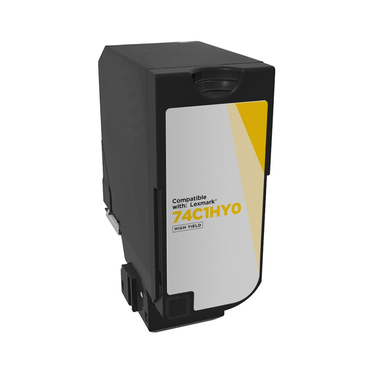 Compatible Lexmark 74C1HY Yellow Toner Cartridge (12,000 Pages)