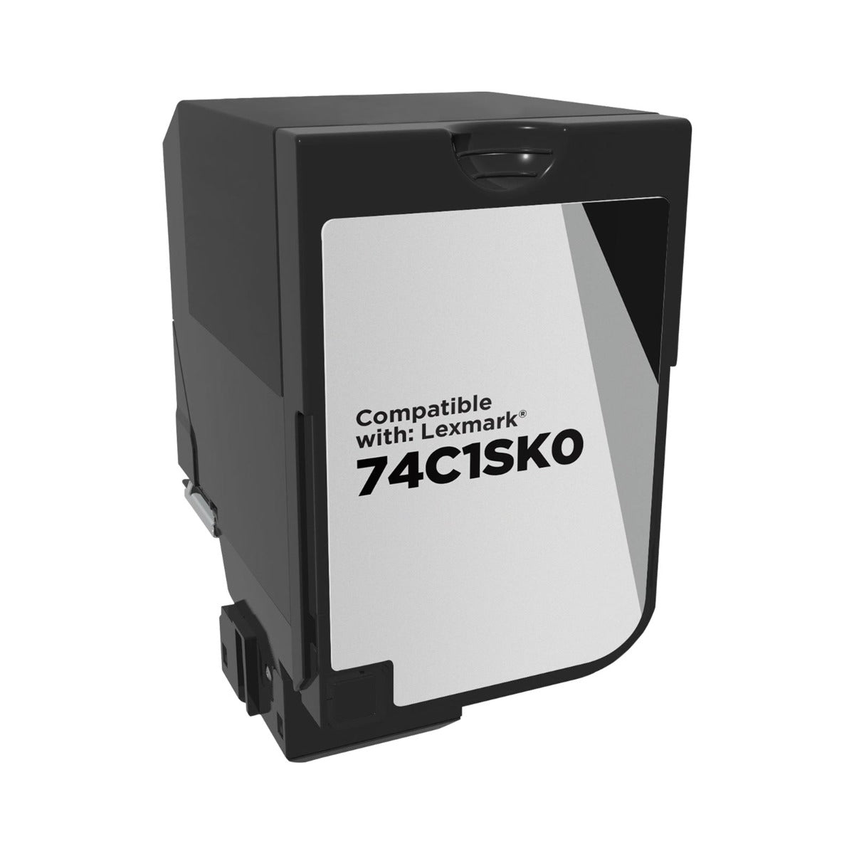 Compatible Lexmark 74C1SK0 Black Toner Cartridge (7,000 Pages)