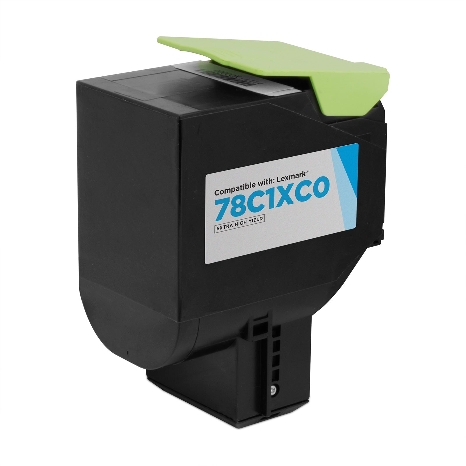 Compatible Lexmark 78C1XC0 Cyan Laser Toner Cartridge (5,000 Pages)