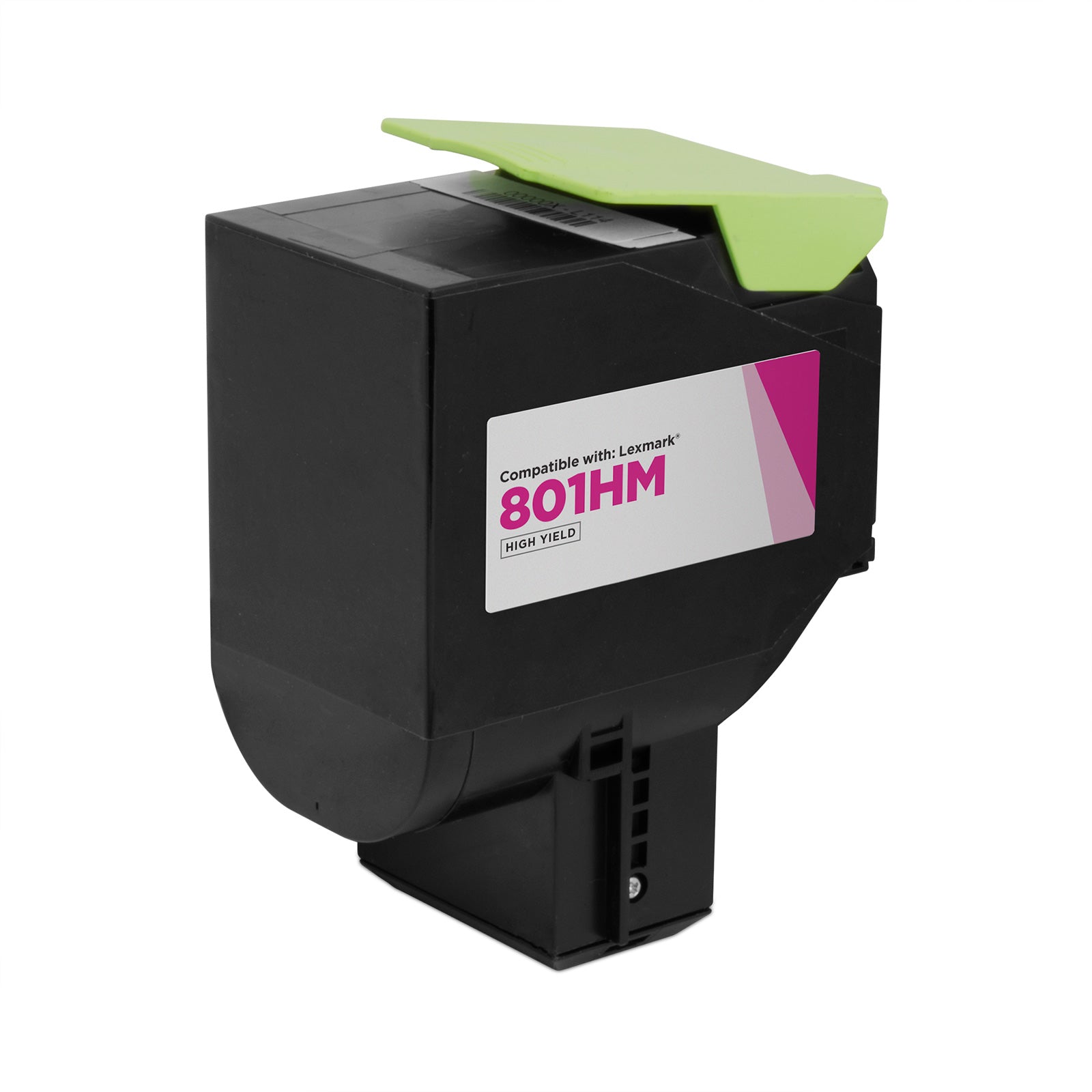 Compatible Lexmark 80C1HM0 Magenta Toner Cartridge (3,000 Pages)
