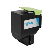 Remanufactured Lexmark C231HC0 High Yield Cyan Toner Cartridge (2,300 Pages)