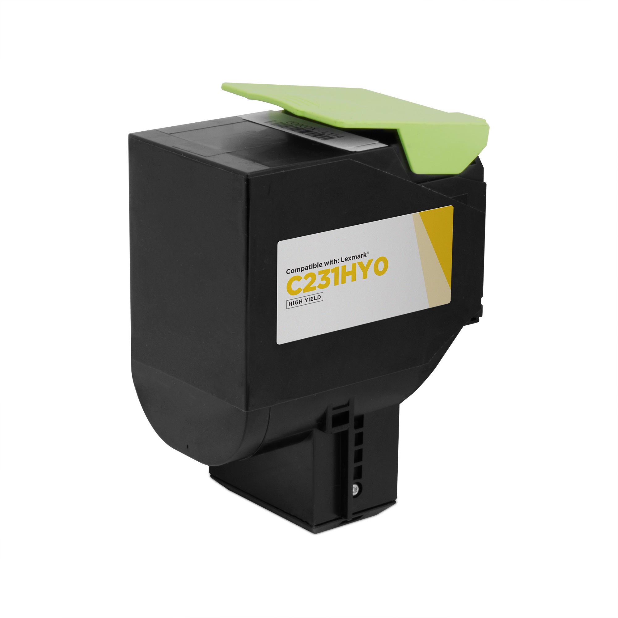 Remanufactured Lexmark C231HY0 HY Yellow Toner Cartridge (2,300 Pages)