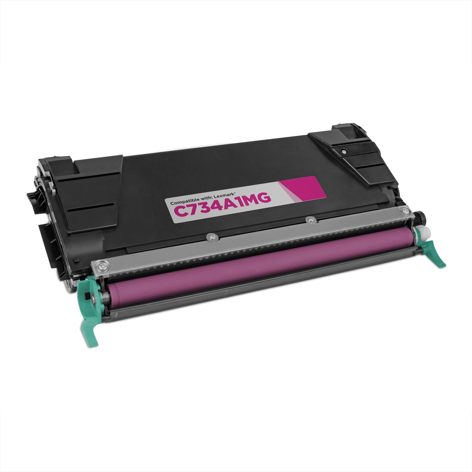 Remanufactured Lexmark C734A1MG Magenta Laser Toner Cartridge (6,000 Pages)
