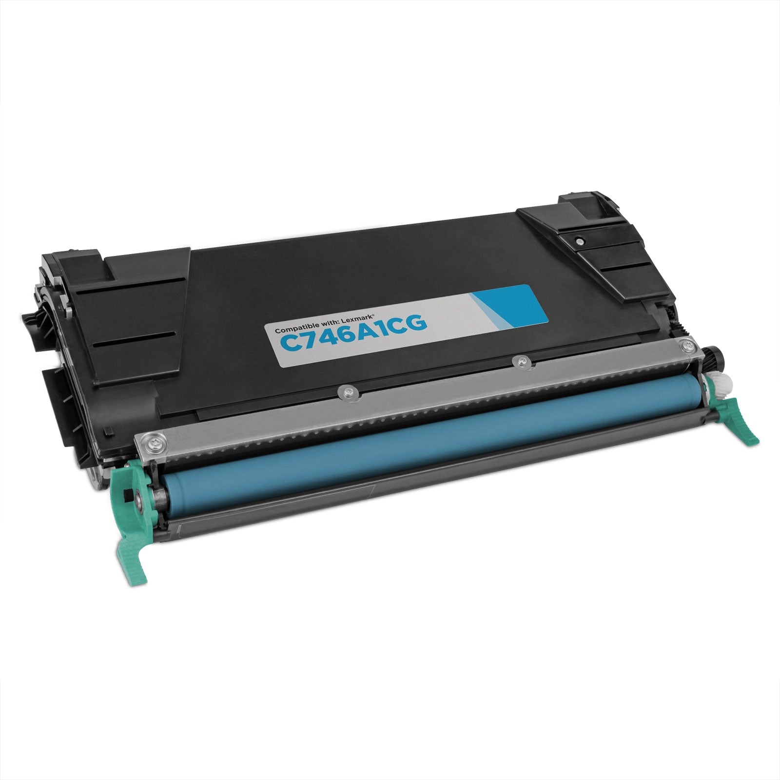 Remanufactured Lexmark C746A1CG Cyan Toner Cartridge (7,000 Pages)
