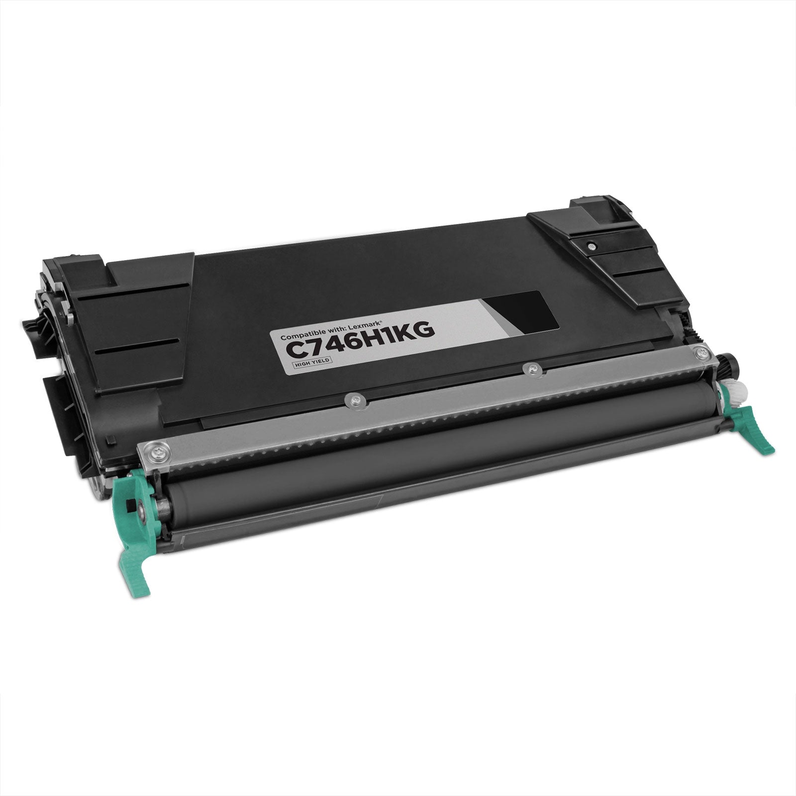 Remanufactured Lexmark C746H1KG High Yield Black Toner Cartridge (12,000 Pages)