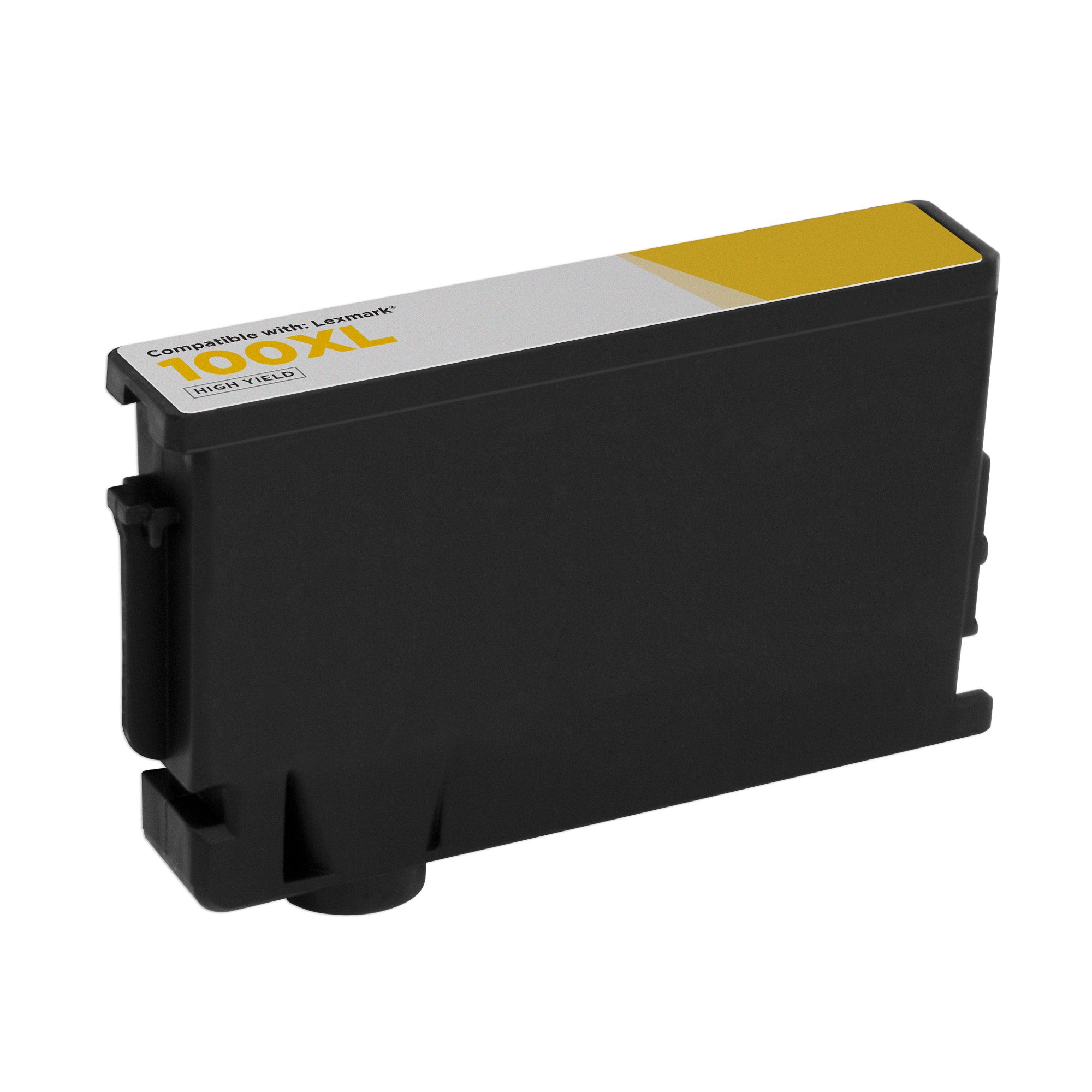Compatible Lexmark 14N1071 / 100XL High Yield Yellow Ink Cartridge (600 Pages)