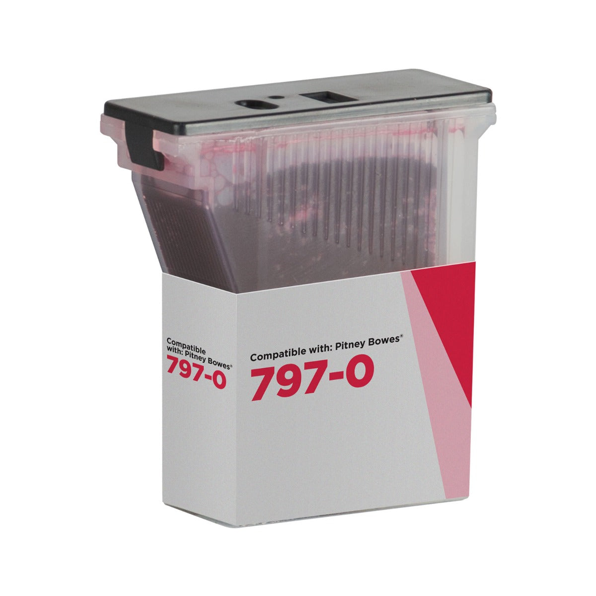 Compatible Pitney Bowes 797-0 Red Ink Cartridge (800 Pages)