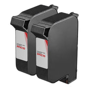 Compatible Francotyp-Postalia PFIC10 Fluorescent Red Ink Cartridge 2-Pack (4,000 Impressions)