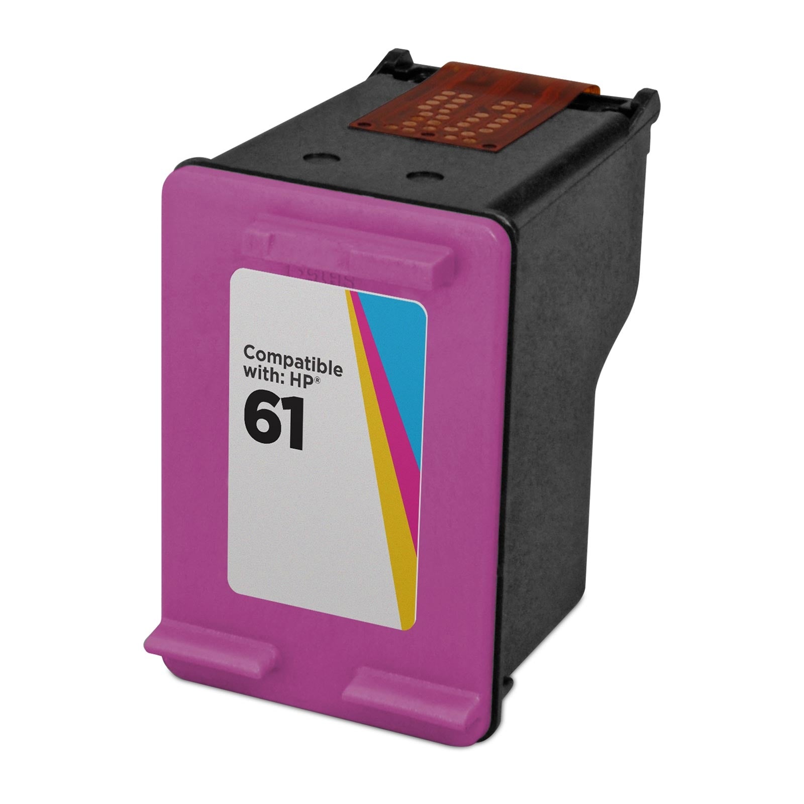 Remanufactured HP CH562WN (HP 61) Tri-Color Ink Cartridge