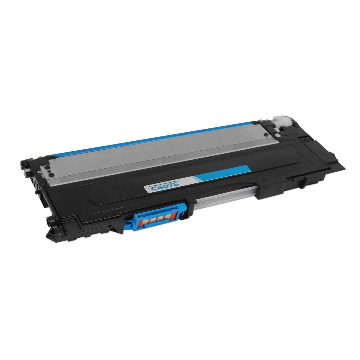 Compatible Samsung CLT-C407S Cyan Toner Cartridge (1,000 Pages)