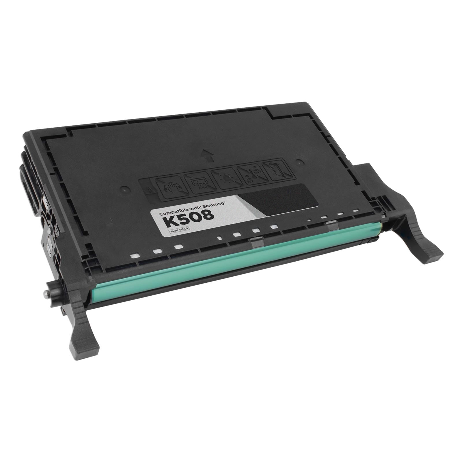 Remanufactured Samsung CLT-K508L Black Laser Toner Cartridge (5,000 Pages)