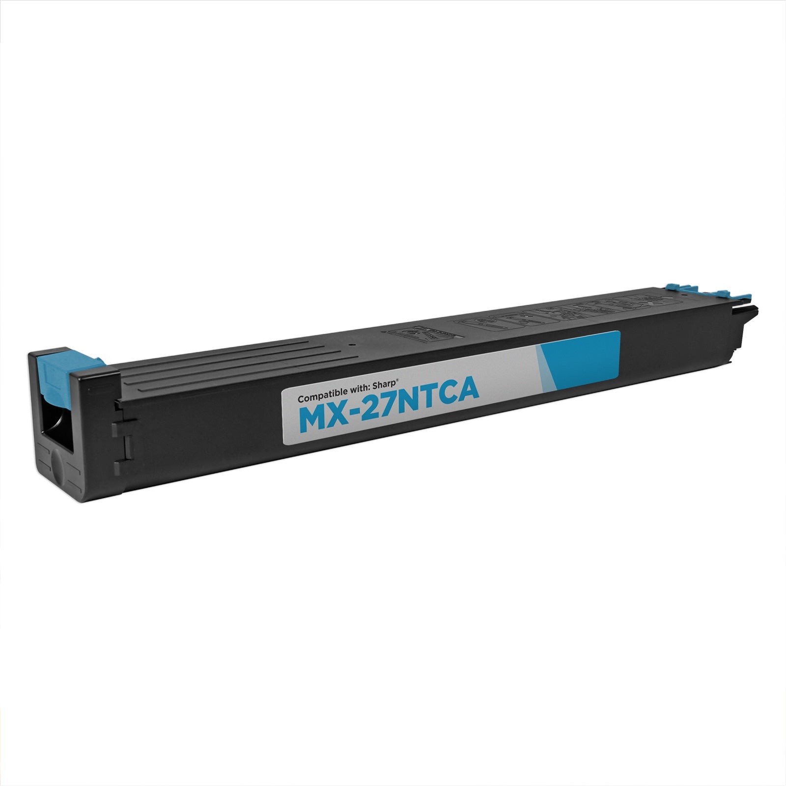 Compatible Sharp MX-27NTCA Cyan Toner Cartridge (15,000 Pages)