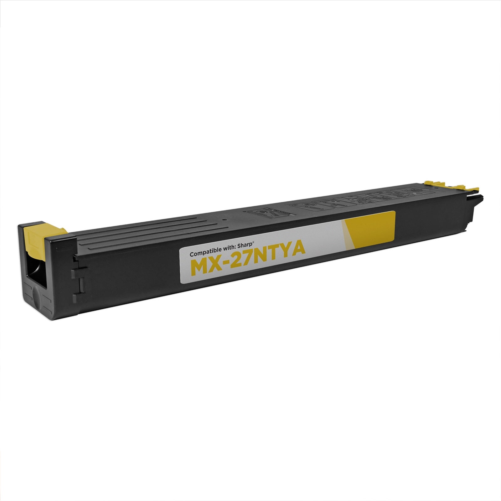 Compatible Sharp MX-27NTYA Yellow Laser Toner Cartridge (15,000 Pages)