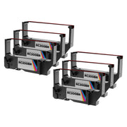 Compatible Star Micronics RC200BR Black and Red POS Ribbon Cartridges - 6 Pack
