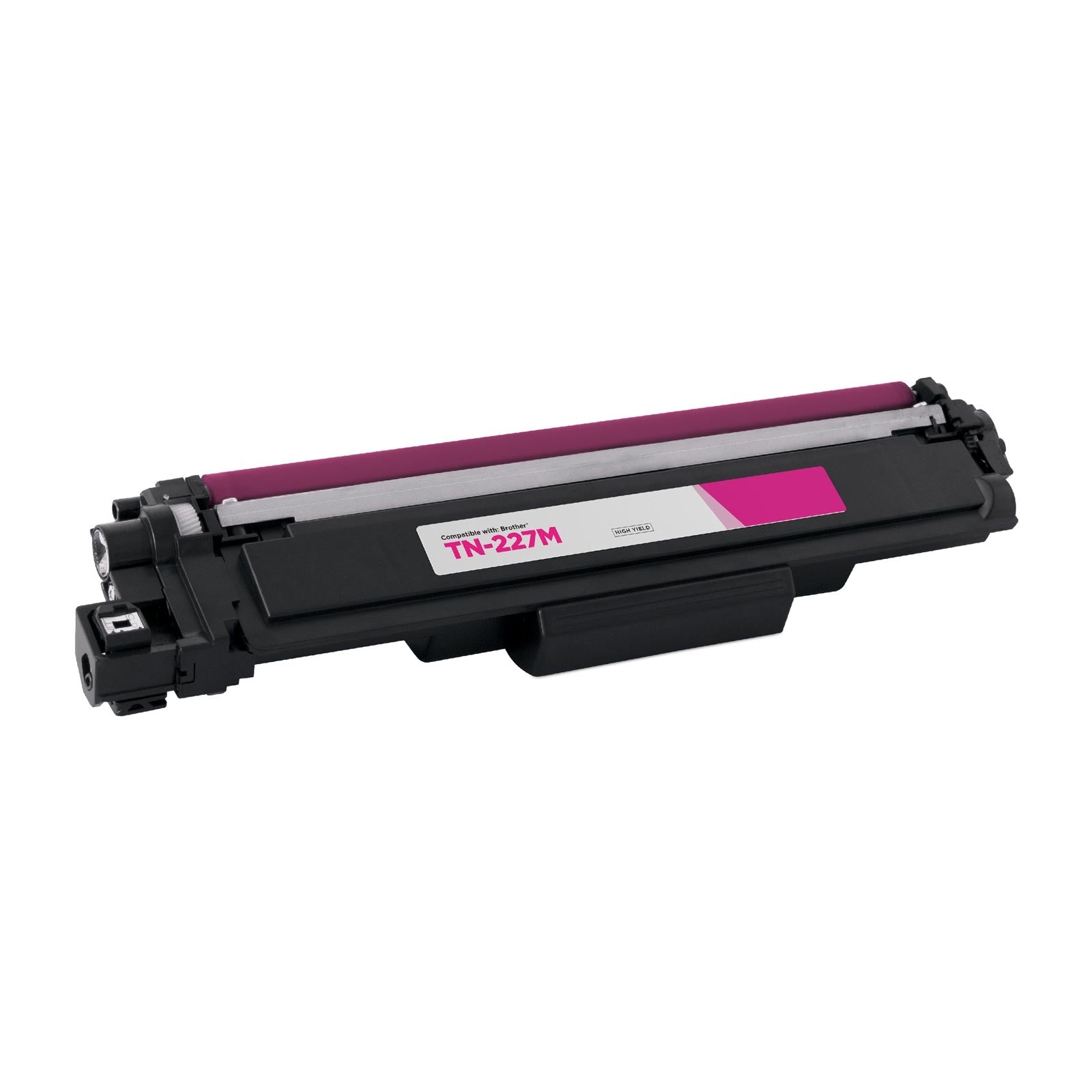 Compatible Brother TN-227M High Yield Magenta Toner Cartridge (2,300 Pages)