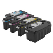 Set of 4 Compatible Xerox 6022 Toner Cartridges (Black, Cyan, Magenta, Yellow) (3,000 Pages)