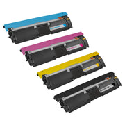 Set of 4 Compatible Xerox 113R695 Toner Cartridges (Black, Cyan, Magenta, Yellow)