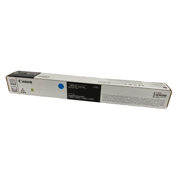 OEM Canon GPR-61 Cyan High Yield Toner Cartridge