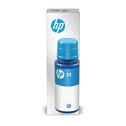 OEM HP 31 70-ml Cyan Ink Bottle (1VU26AN)