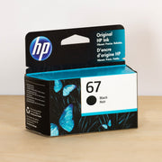 OEM HP 67 Black Ink Cartridge (120 Pages)