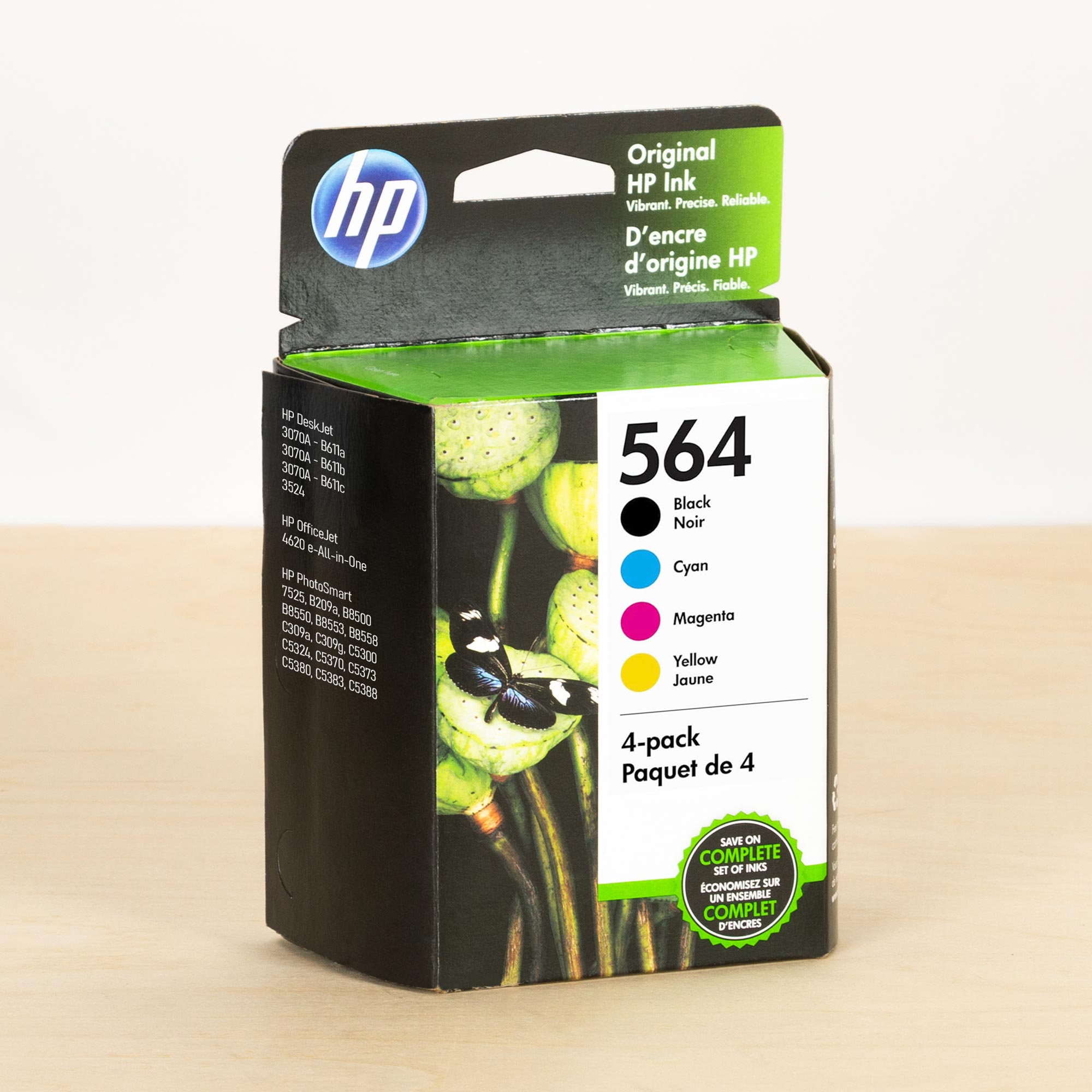 OEM HP 564 4-pack Multi Ink Cartridges (1,150 Pages)
