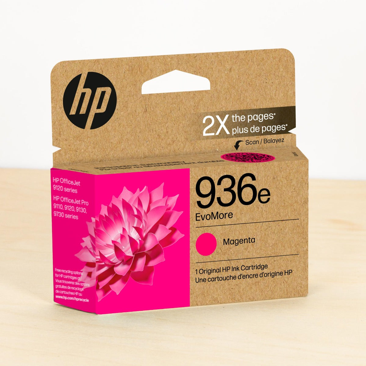 OEM HP 936e Magenta Ink Cartridge (1,650 Pages)
