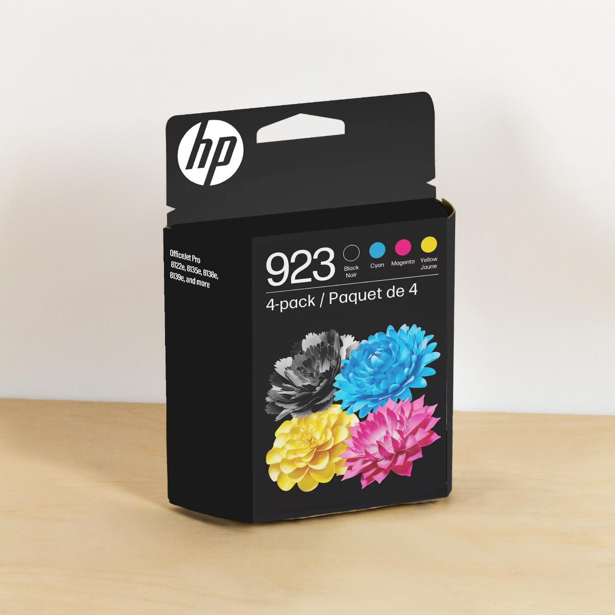 OEM HP 923 BCMY Ink Cartridge 4-pack (Black, Cyan, Magenta, Yellow)