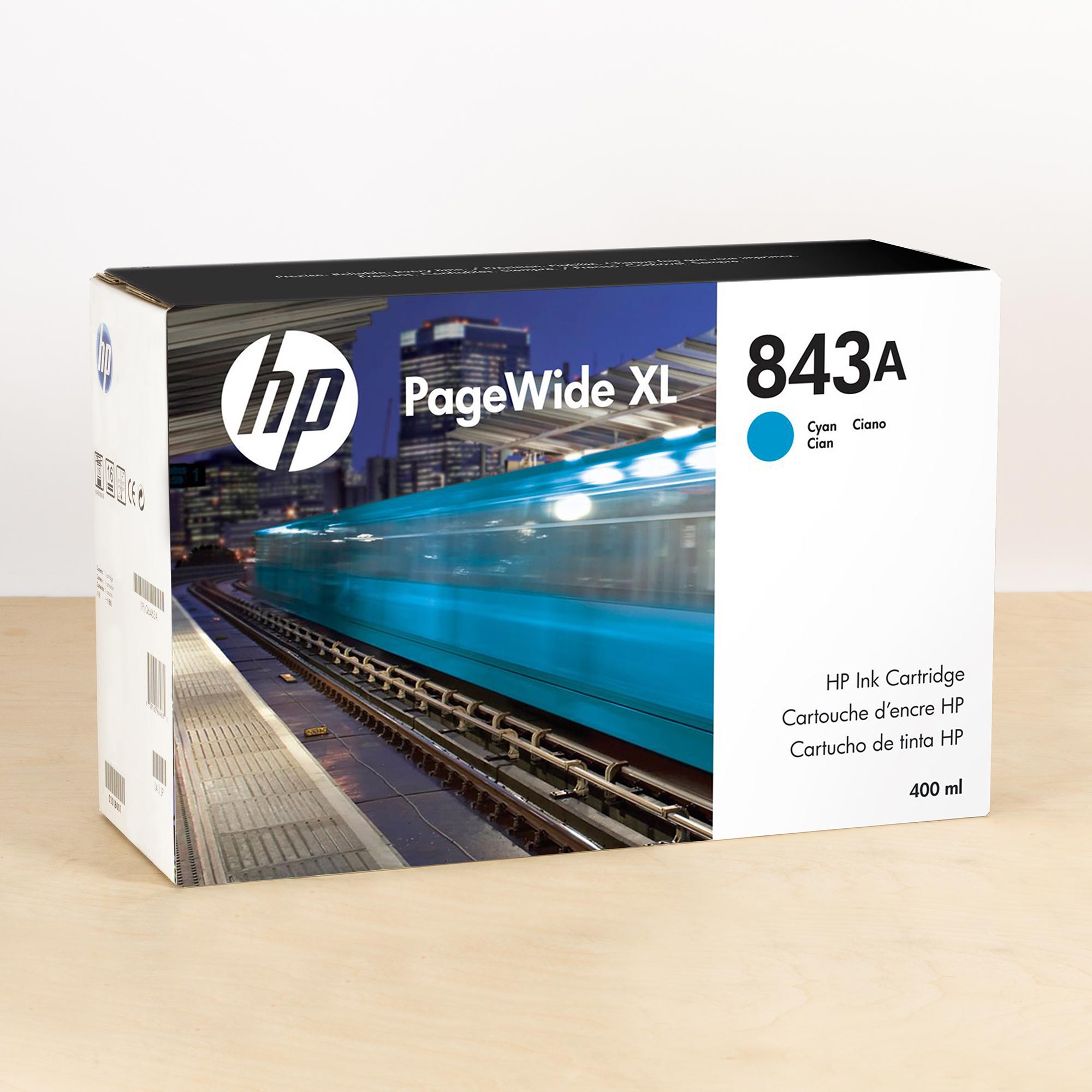 OEM HP 843A Cyan Ink Cartridge
