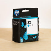 OEM HP 82 HY Cyan Ink Cartridge C4911A (1,400 Pages)