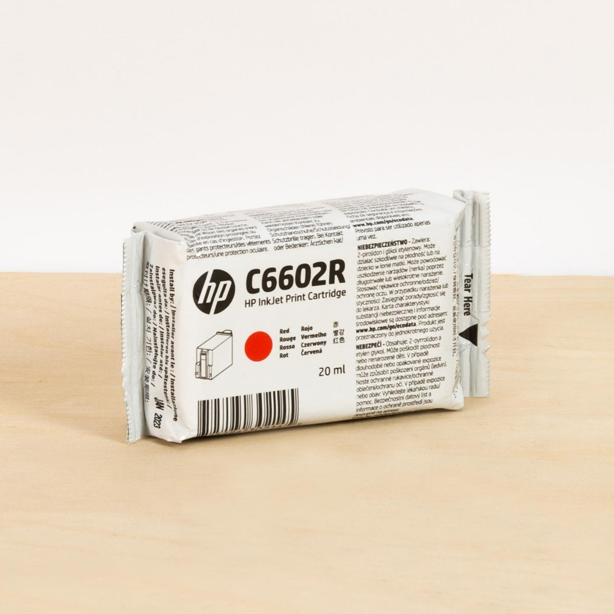 OEM HP C6602R Red Ink Cartridge (500 Pages)