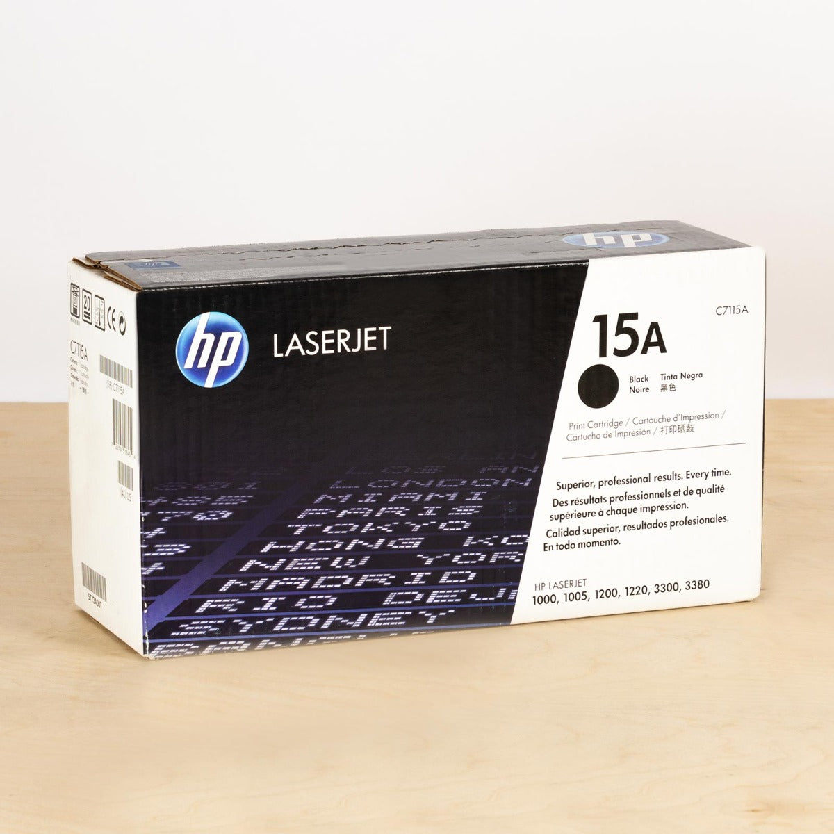OEM HP C7115A Black Toner Cartridge (2,500 Pages)