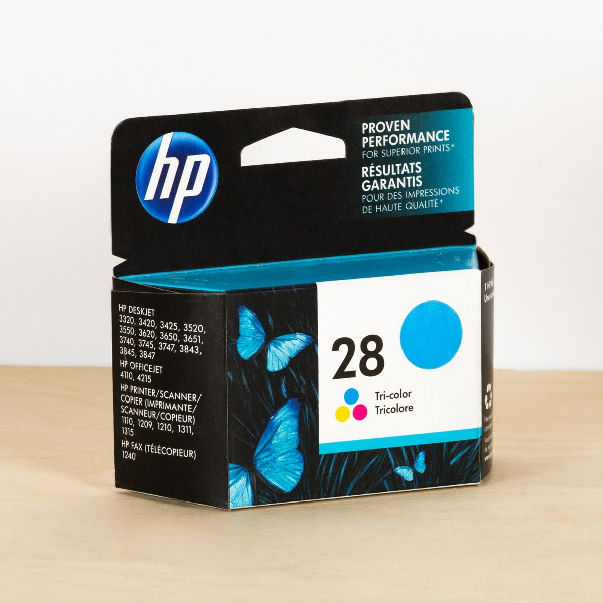 OEM HP 28 Tri-Color Ink Cartridge C8728AN (190 Pages)