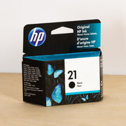 OEM HP 21 Black Ink Cartridge C9351AN (150 Pages)