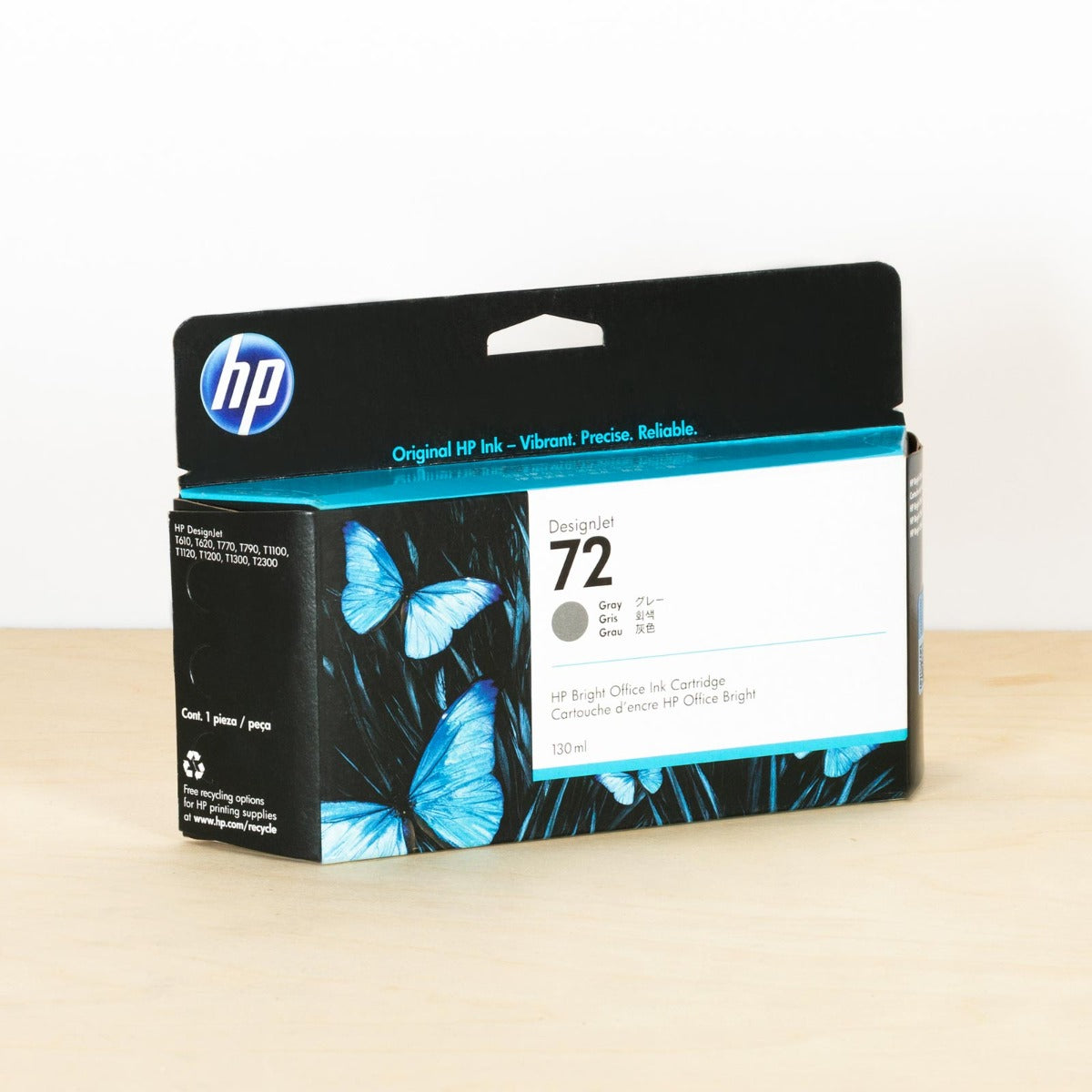 OEM HP C9374A (HP 72) High Yield Gray Ink Cartridge