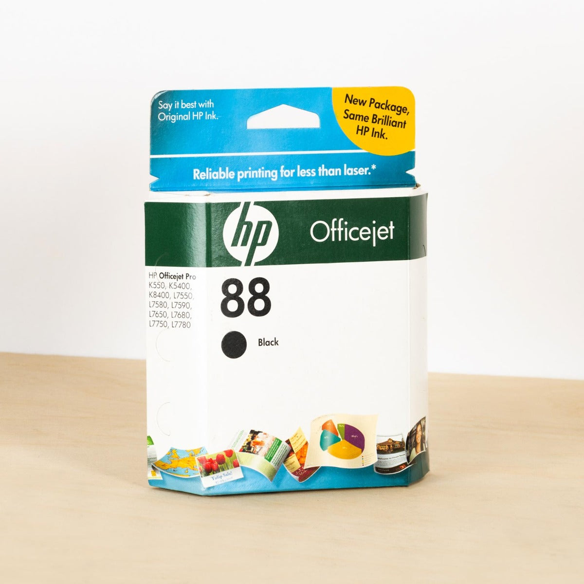 OEM HP 88 Black Ink Cartridge C9385AN (850 Pages)