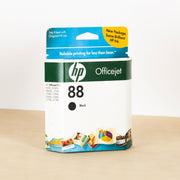 OEM HP 88 Black Ink Cartridge C9385AN (850 Pages)