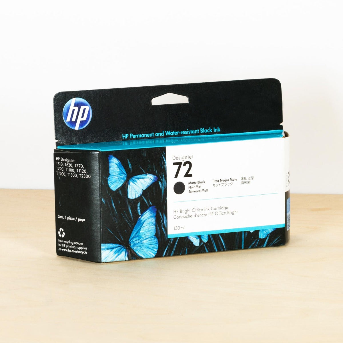 OEM HP 72 Matte Black Ink Cartridge, C9403A