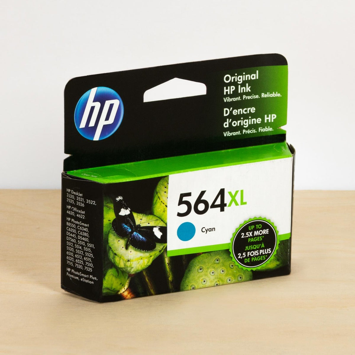 OEM HP 564XL CB323WN High Yield Cyan Ink Cartridge (750 Pages)
