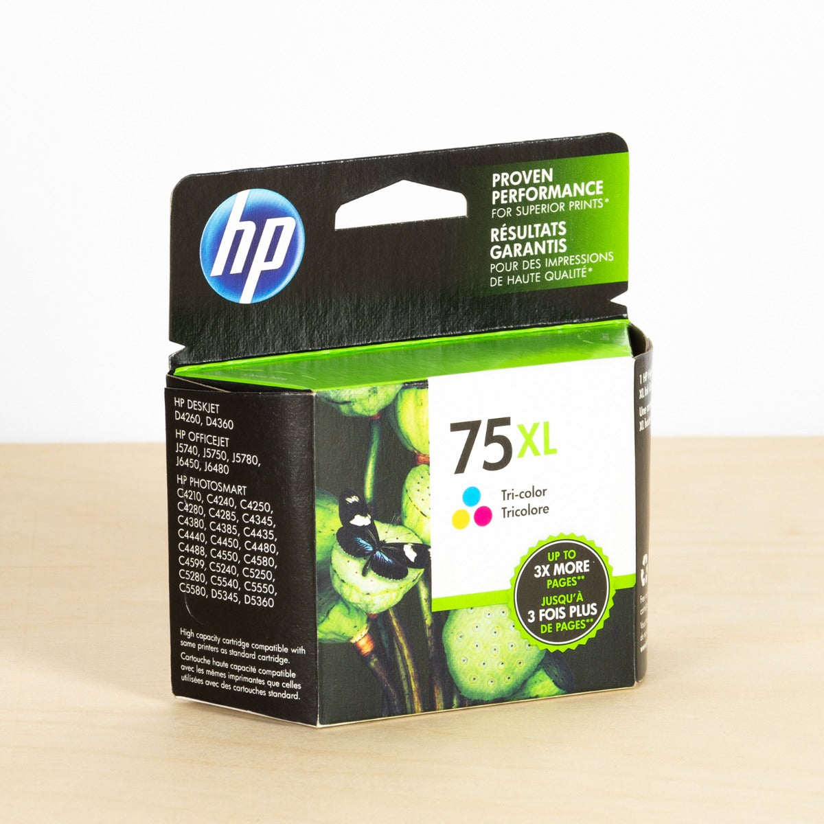 OEM Hewlett Packard CB338WN / HP 75XL Tri-Color Ink Cartridge (520 Pages)