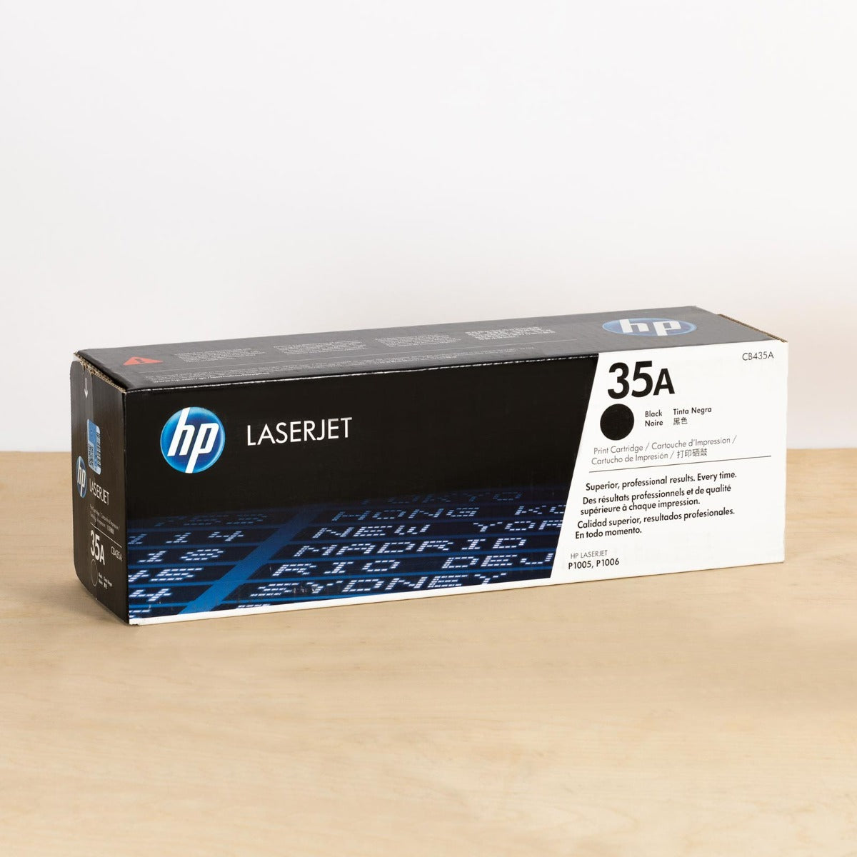 OEM HP CB435A Black Toner Cartridge (1,500 Pages)