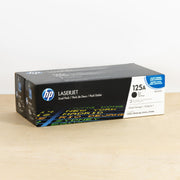 OEM HP 125A Black Toner Cartridge 2-Pack (4,400 Pages)