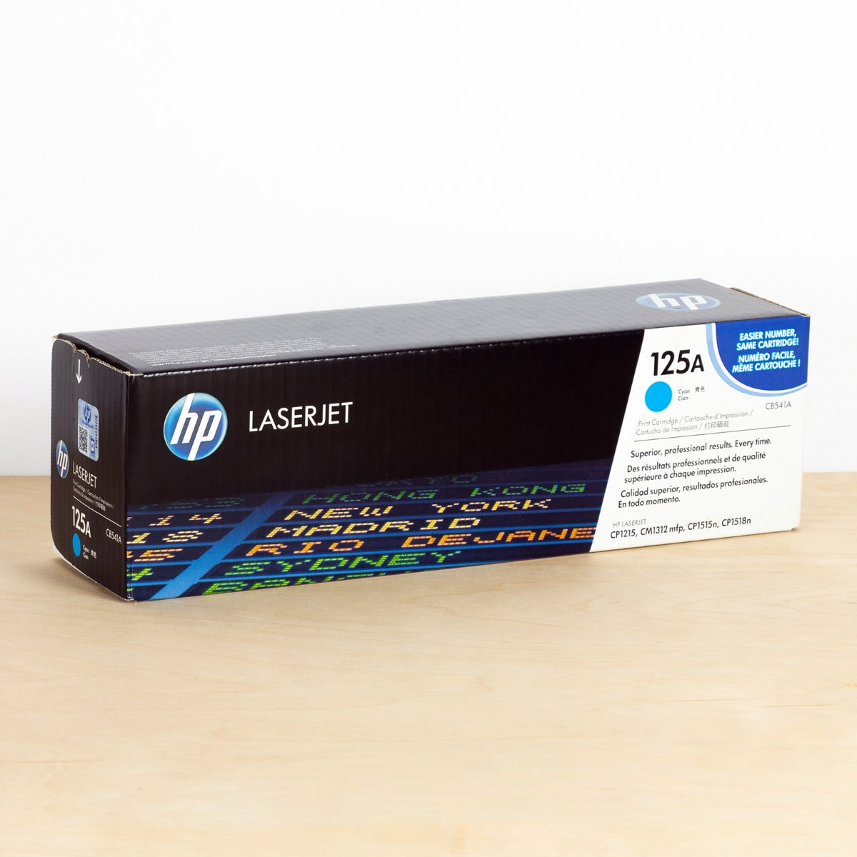 OEM HP CB541A Cyan Laser Toner Cartridge (1,400 Pages)
