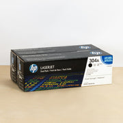 OEM HP CC530AD Black Laser Toner Cartridge Dual Pack (7,000 Pages)
