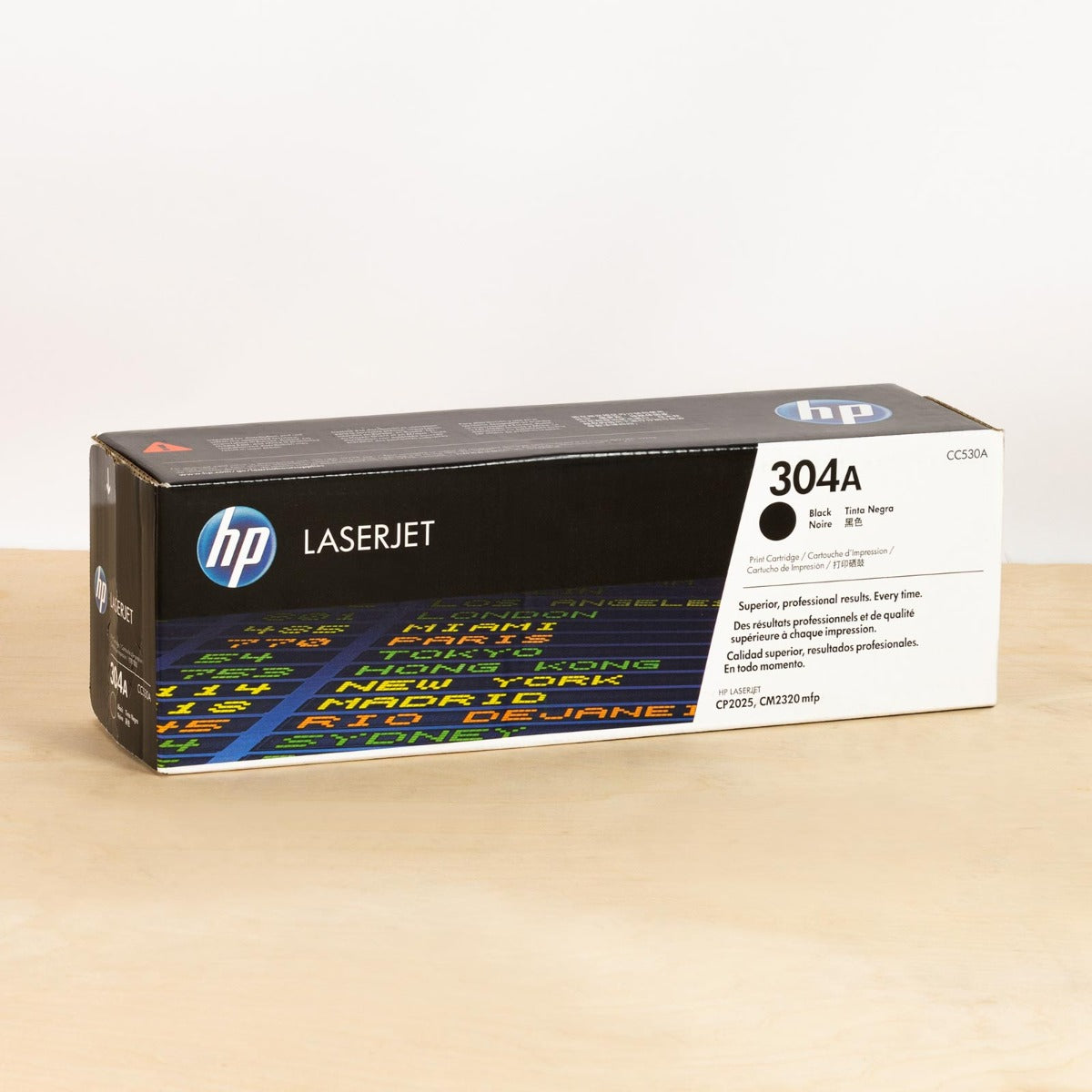 OEM HP CC530A Black Toner Cartridge (3,500 Pages)