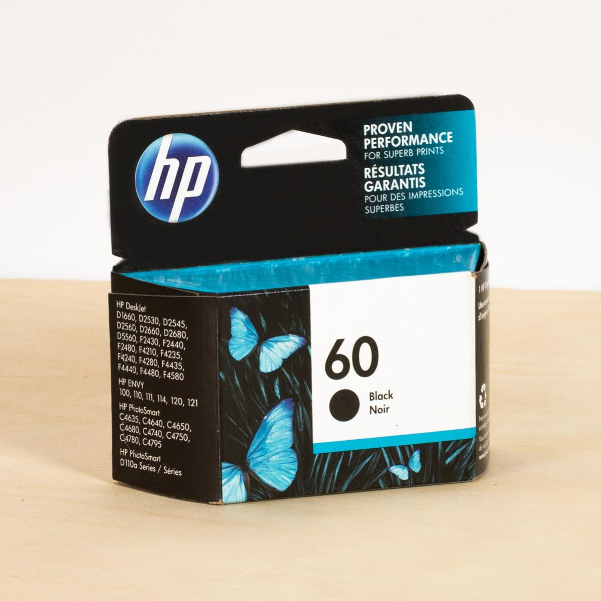 OEM HP CC640WN Black Ink Cartridge (200 Pages)