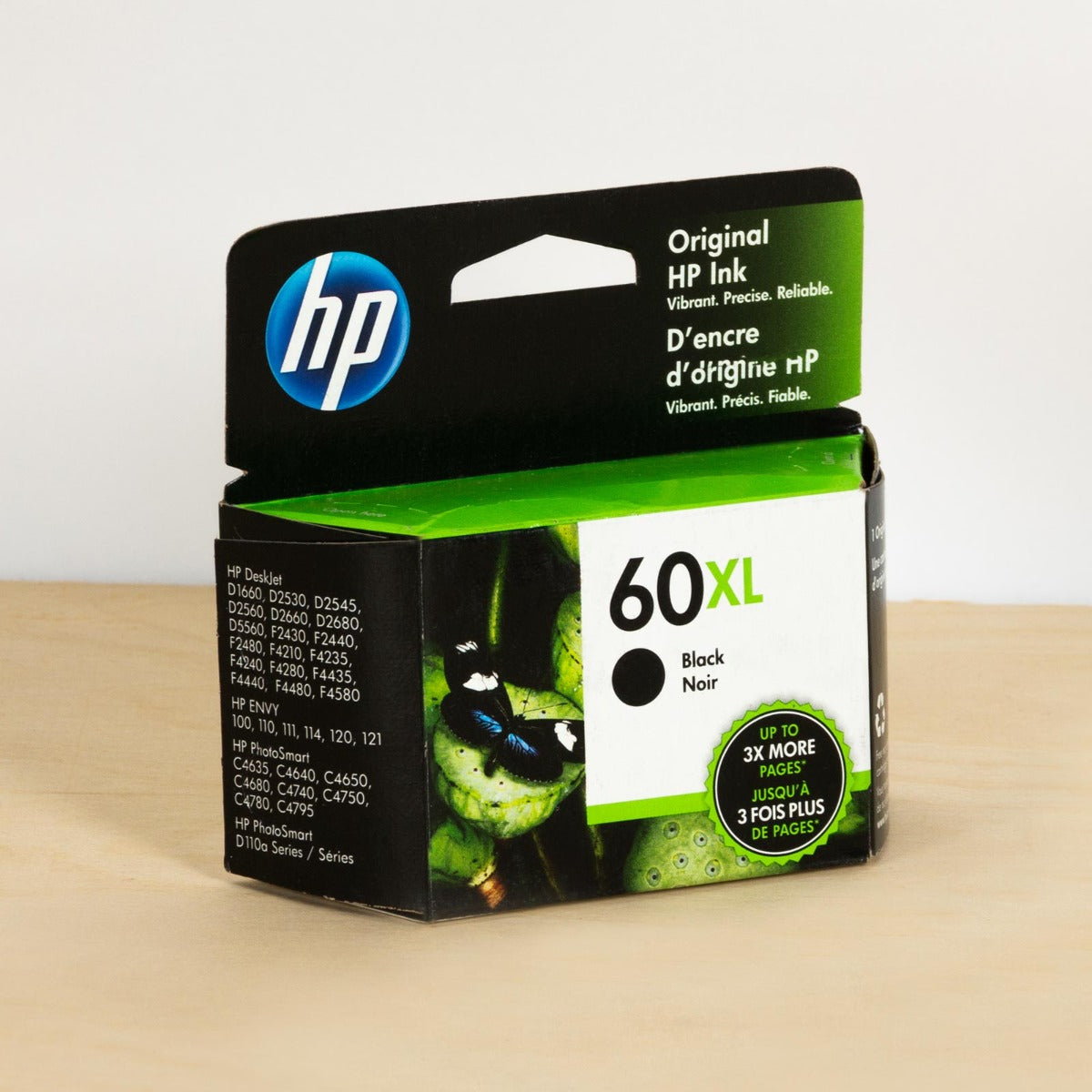 OEM HP CC641WN Black High Yield Ink Cartridge (600 Pages)