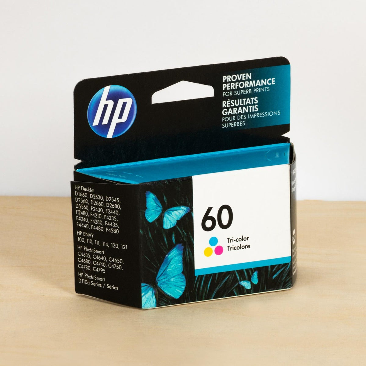 OEM HP CC643WN Tri-Color Ink Cartridge (165 Pages)